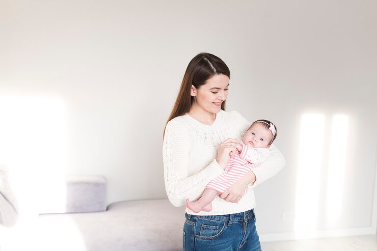 媽媽的安撫可以幫助寶寶維持情緒穩定